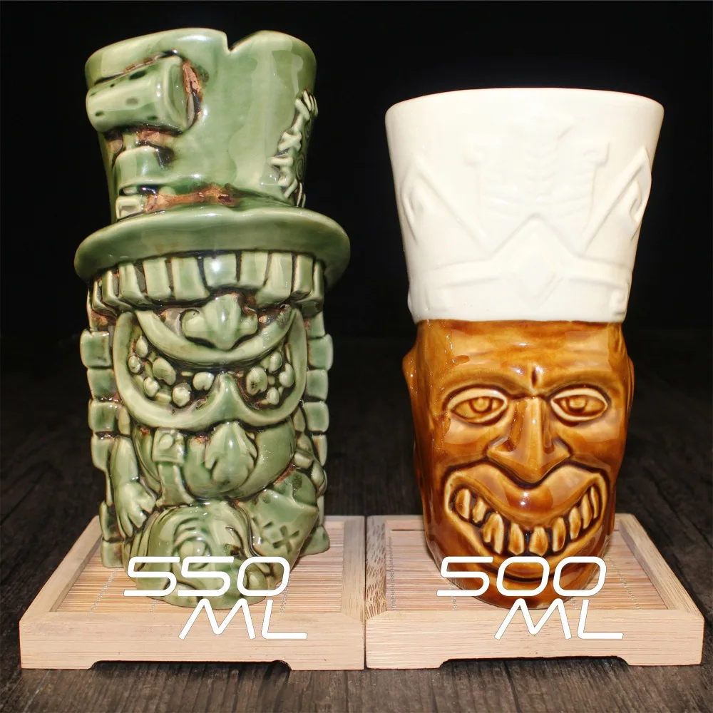 Кружки для чая и кофе керамическая кружка tiki молока Декор дома гавайский