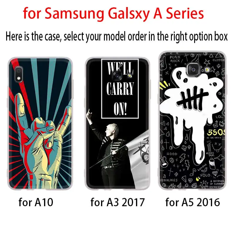 В стиле панк рок чехол для Samsung Галактики A12/A20/A51/A70/A20s/A21s/A32/A50/A50s/A42/A52/A72 5G A8 A7 A6 2018