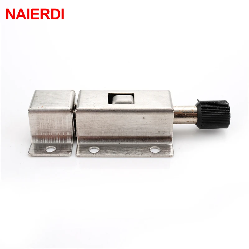 NAIERDI болты для дверей из нержавеющей стали пружинные замок Дверная Цепочка