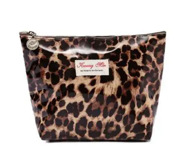 Brown Leopard big Новая распродажа винтажный Леопардовый тисненый кошелек женская сумка для мобильного телефона косметичка, непромокаемая Сумочка Fanshion портмоне 4 размера - Цвет: Brown Leopard big