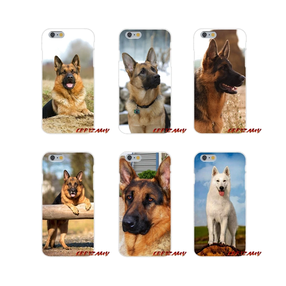 Аксессуары телефон оболочки охватывает немецкая овчарка для htc один M7 M8 A9 M9 E9 плюс