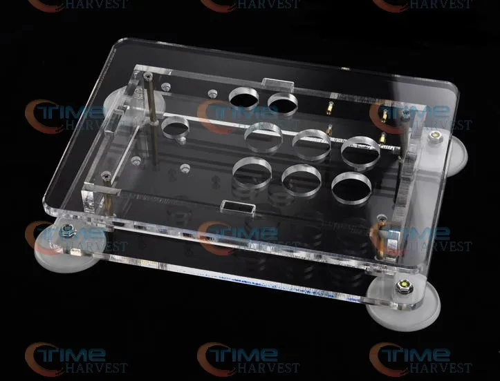 Прозрачный акриловый чехол для джойстика, рокер, Пластиковый Акриловый чехол, Прозрачный чехол для джойстика