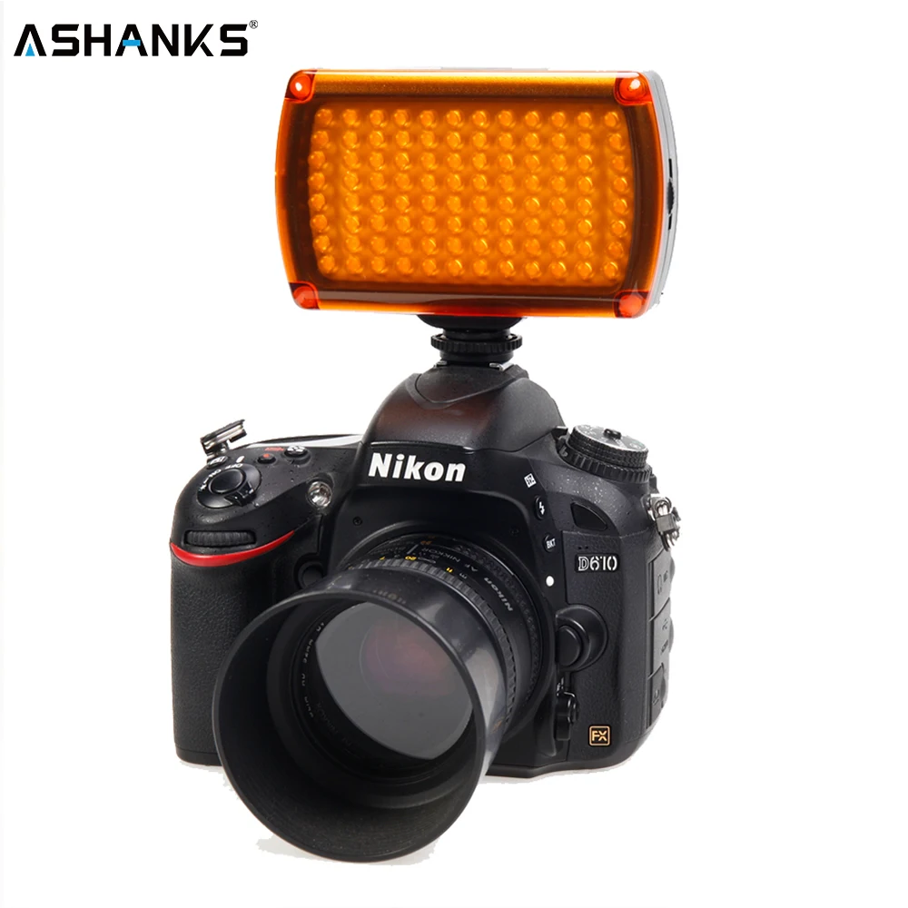 Новые фотосъемки 96 светодиодных ламп на видеокамере Light Light Hotshoe LED Lamp Lighting для видеокамеры DSLR для свадебной фотографии