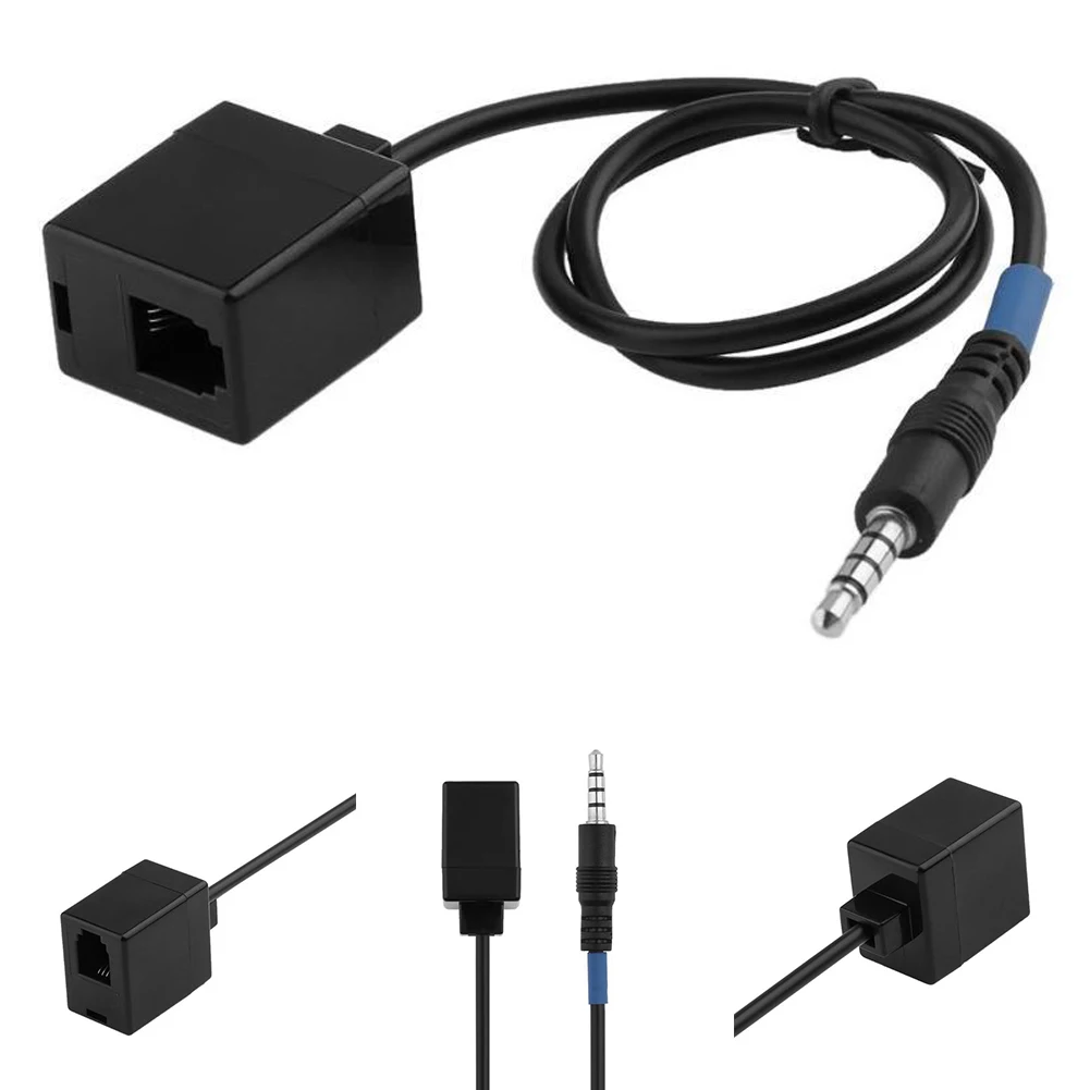 Smartphone Headset Office Phone Convertor RJ9 Adapter Cable Telephone Female To Male 3.5mm Plug | Электроника