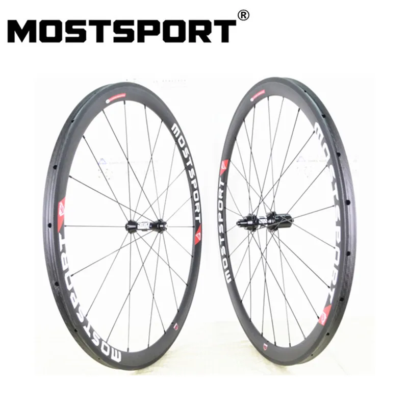 MOSTSPORT 38 мм трубчатые Углеродные колеса с прямой тягой DT Swiss 350 ступицы Sapim CX RAY