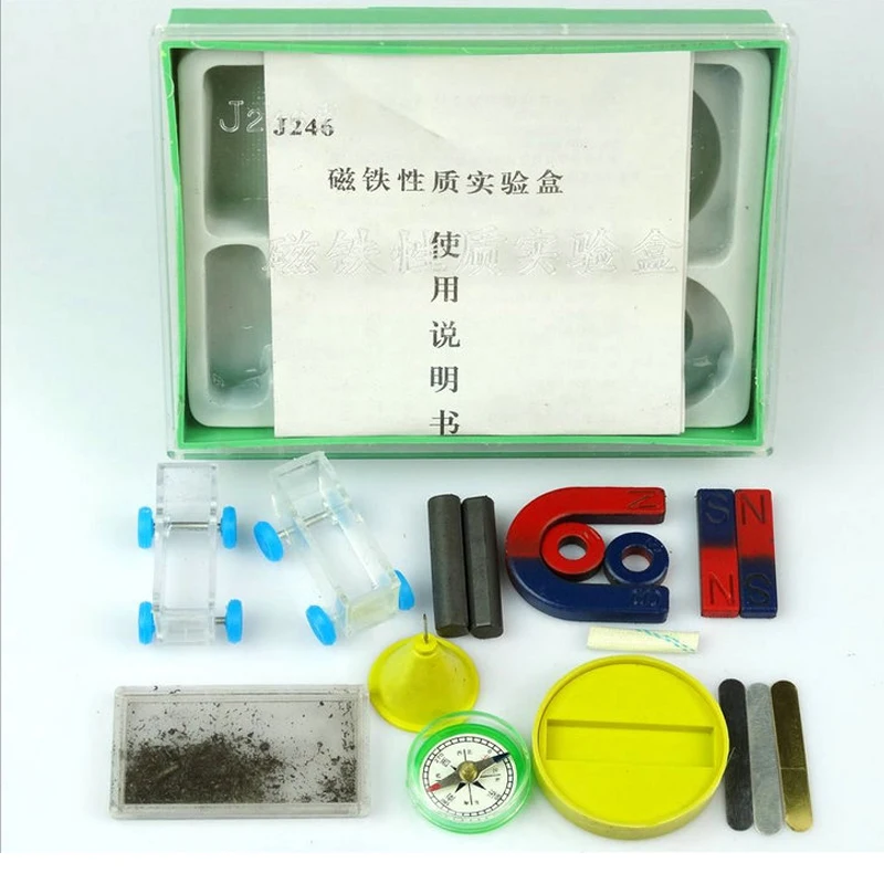 

Magnetic Properties Test Box Magnet Suit Physics Experimental Equipment Primary Science School Teaching Laboratory Instrument