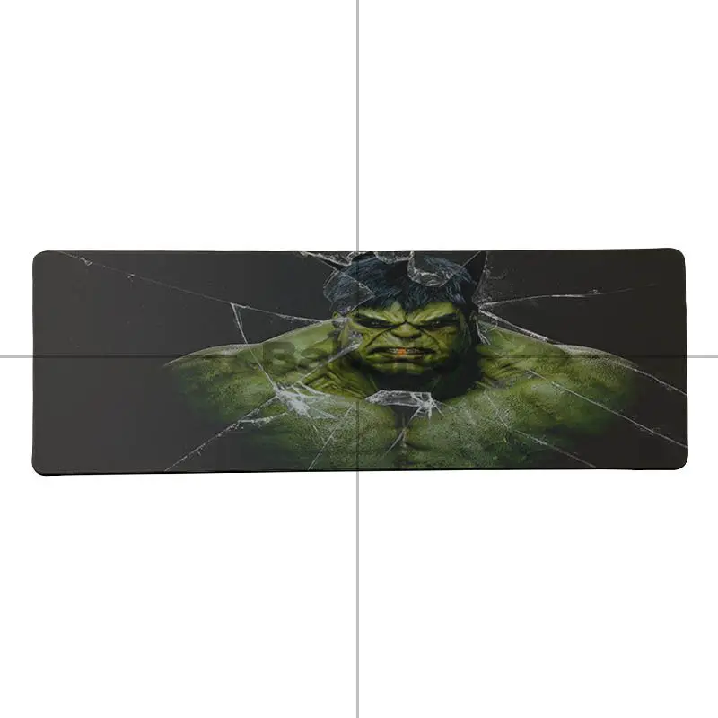 LockEdge 30x90cm Babaite горячие продажи Мстители Халк Большой Коврик для мыши ПК компьютерный коврик уникальная настольная панель игра Lockedge большой коврик для мыши - Цвет: LockEdge 30x90cm