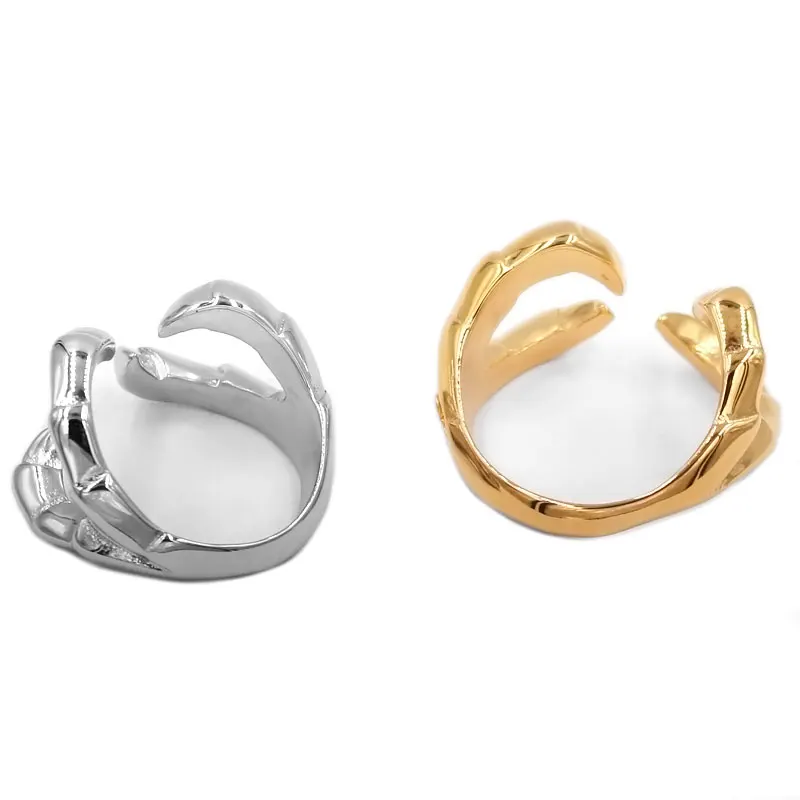 Wholesale Crab Claws Ring Stainless Steel Gold Silver Color Fashion Scorpion Biker Men Women Finger SWR0829A | Украшения и