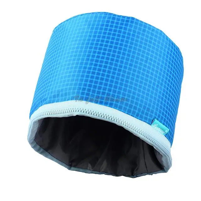 Небесно голубая маска для волос согревающая шапка масок практическая безопасность паровой Уход за волосами
