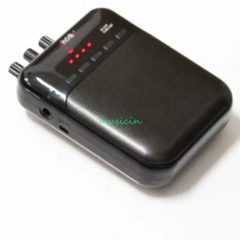Мини Электрический гитарный усилитель 5 в 3 Вт Портативный аудио MP3 плеер динамик