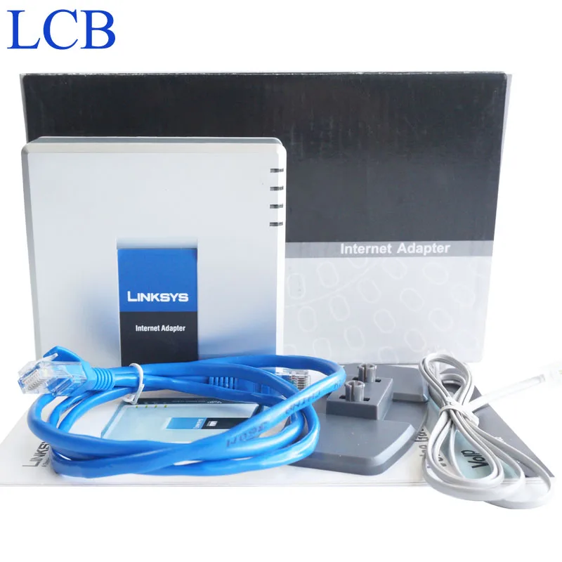 Разблокированный Linksys SPA3102 голосовой шлюз ATA с маршрутизатором VoIP телефонный адаптер с 1FXO 1FXS телефонный сервер 50 шт./лот
