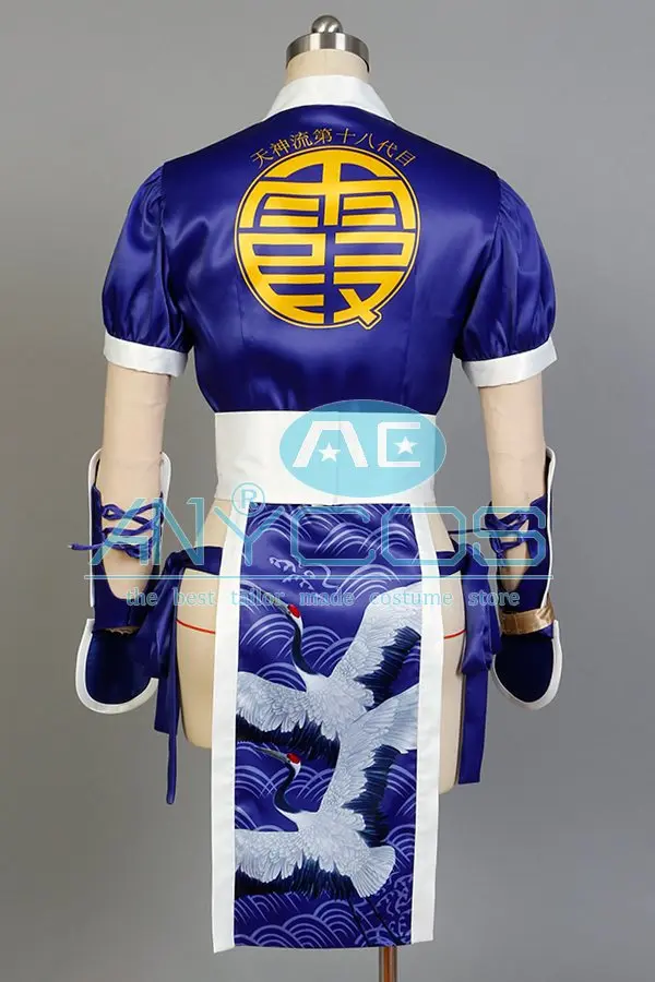 Костюм для косплея Касуми из синтетического шелка оригинальный костюм женщин на