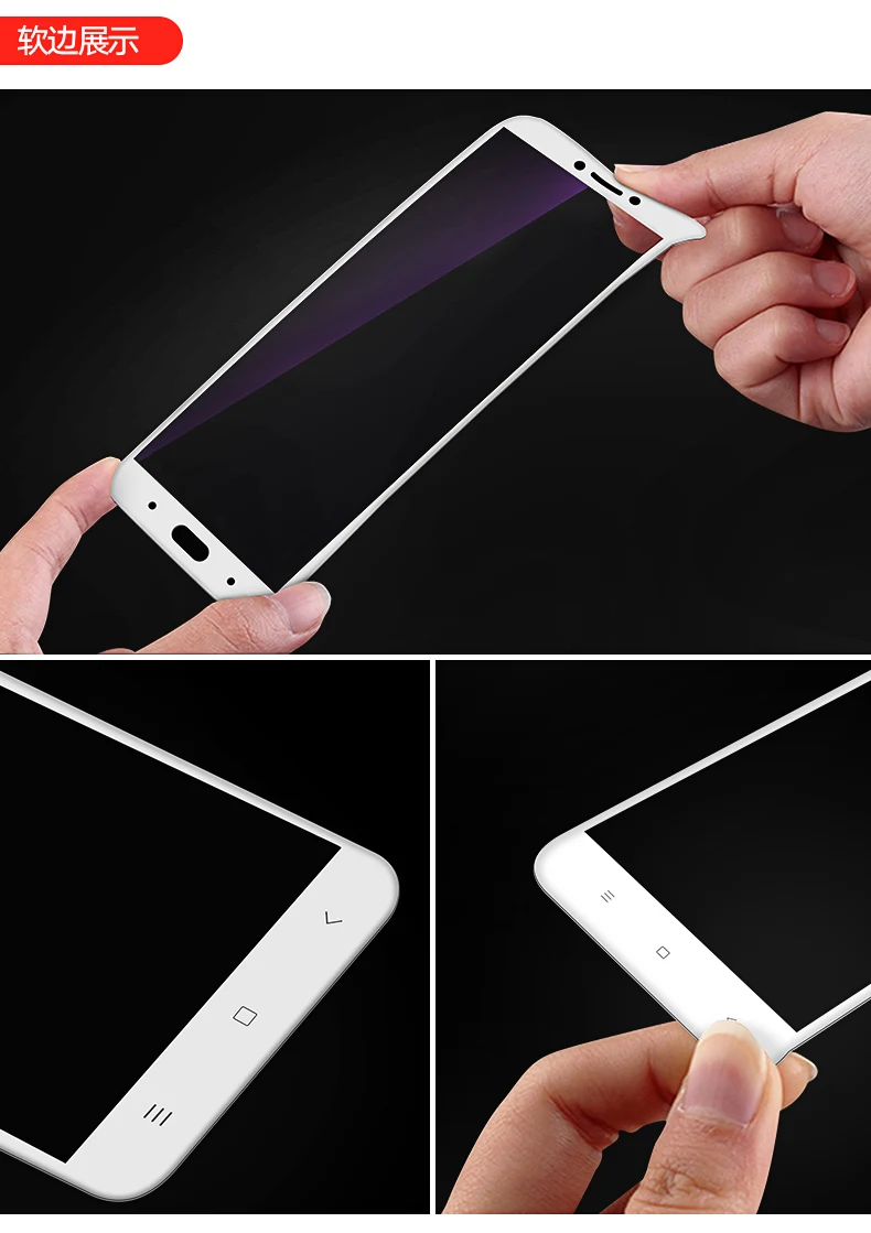 10pcs 3D full cover tempered glass for xiaomi 5s 5x a1 6 screen protector wholesale Protective redmi 4x not ilm Soft edge | Мобильные