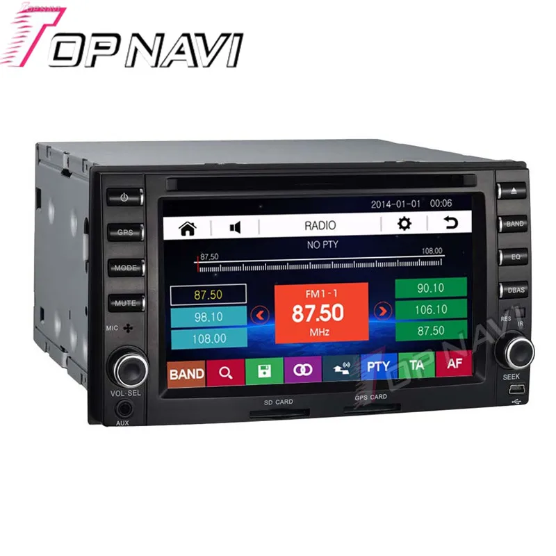 Автомагнитола Topnavi 6 дюймов мультимедийная стерео-система с DVD GPS для KIA Sorento |