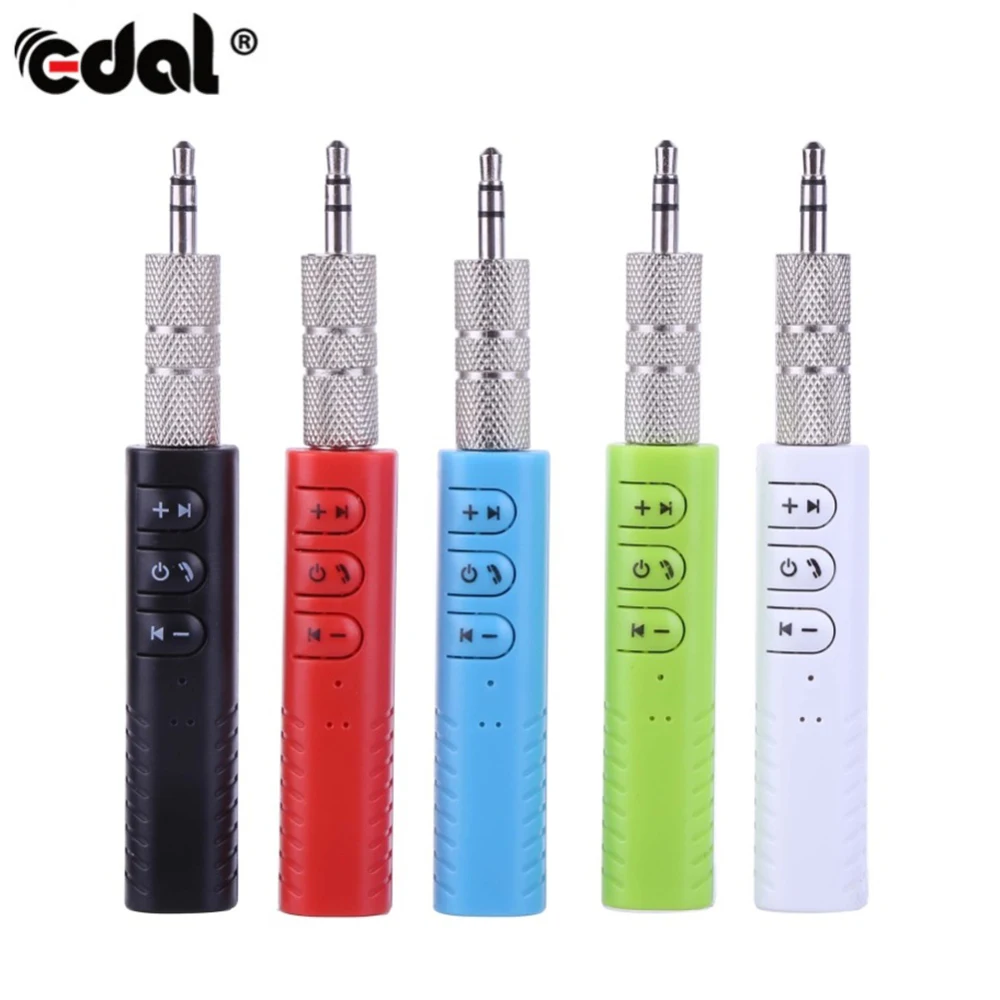 Беспроводной Bluetooth-приемник EDAL + белый наушник Автомобильный громкой связи 3 5 мм