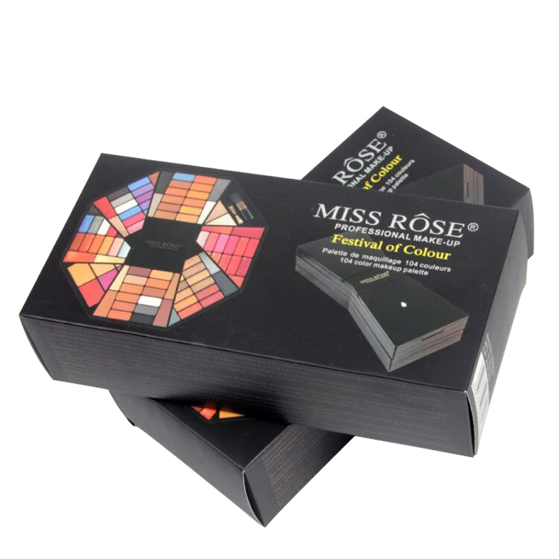 MISS ROSE Makeup Artist Professional Make Up Set Palette 4 Layers Shimmer Matte Eyeshadow Highlighter Blush Kit | Красота и здоровье