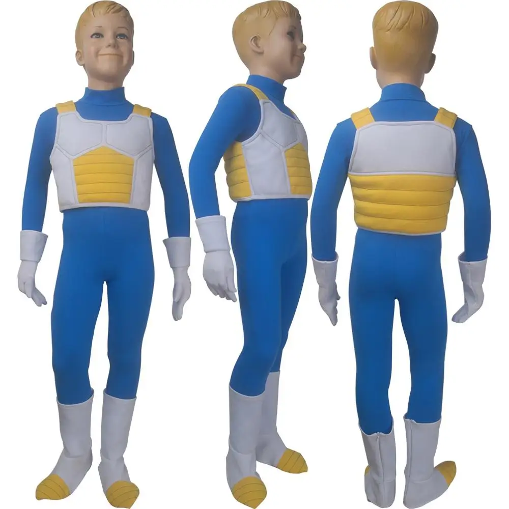 Дети Мальчики Dragon Ball вегетарианский костюм наряд косплей для Хэллоуина