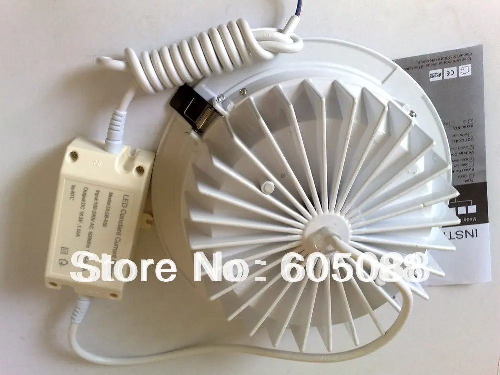 Встраиваемый Точечный светильник 7 дюймов 30 Вт энергосберегающий белый свет 2374