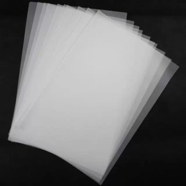 500 шт./лот тонкая полупрозрачная бумага для рисования фигурки прозрачная с
