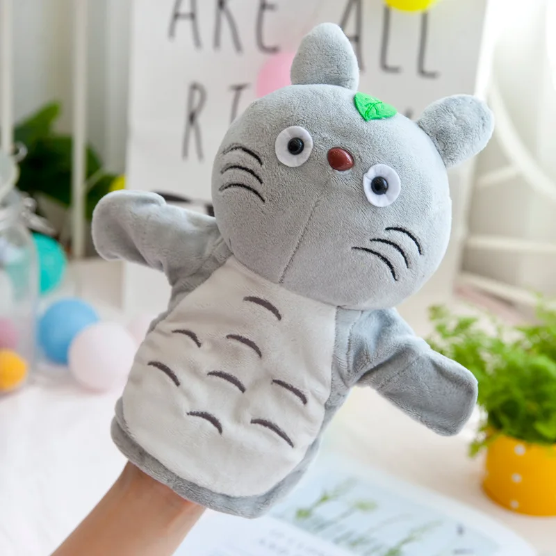22 Язык живота специальное назначение животное ручная кукла плюшевые игрушки Лев Слон тряпичная кукла игра история говорящая мультфильм перчатка кукла - Цвет: 22