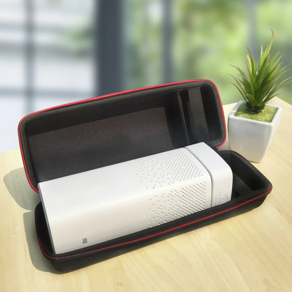 EVA Жесткий Путешественник Застежка-молния Защитный PU Хранение Крышка Чехол Коробка Сумка Рукав для Xiaomi AI Умный Беспроводной Bluetooth Спикер on.