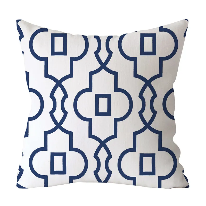 Home Decor геометрический бархат Чехлы 45x45 см темно-Boho Цветок шевронная точка наволочка Спальня Подушка для украшения дивана случае - Цвет: Q