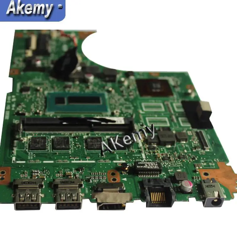 Akemy S451LN материнская плата для ноутбука ASUS для ASUS S451 S451L V451 V451L S451LN S451LB тестовая оригинальная материнская плата I5-4200U GT840M