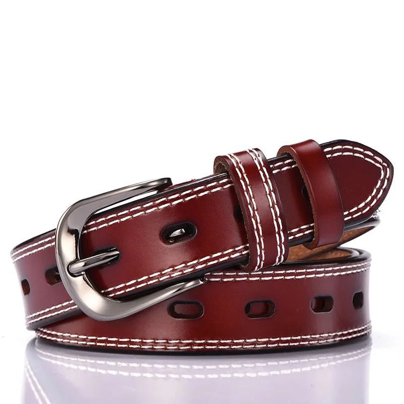 WA01 MINGLILONG Bestsale женские ремни модные дизайнерские ремни из коровьей кожи кожаные ремни для женщин - Цвет: WA01