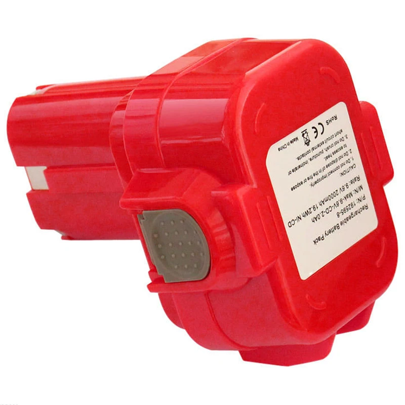 SCLS Новая Аккумуляторная дрель батарея для Makita 9120 9122 6207D 6260D BMR100 ML903 9 6 V 2.0Ah |