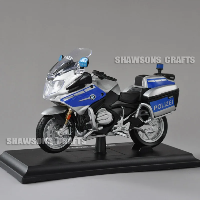 Модель литья под давлением игрушка Maisto 1:18 R1200 R 1200 RT полицейский мотоциклетный
