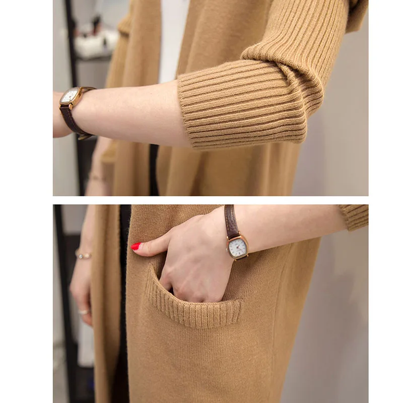 

spring and fall woman cardigan sweater long sleeve Cashmere sweater cardigan female cardigans Knitted V-Neck Wool cardigan Coat
