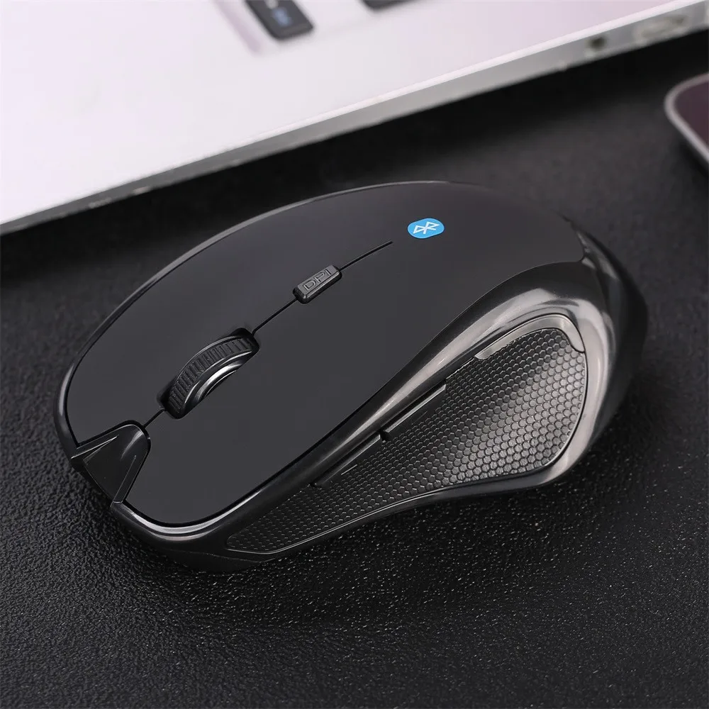 

Bluetooth 1600 мышь Беспроводная игровая мышь 6D точек/дюйм оптическая игровая компьютерная мышь эргономичные Мыши для ПК ноутбука **