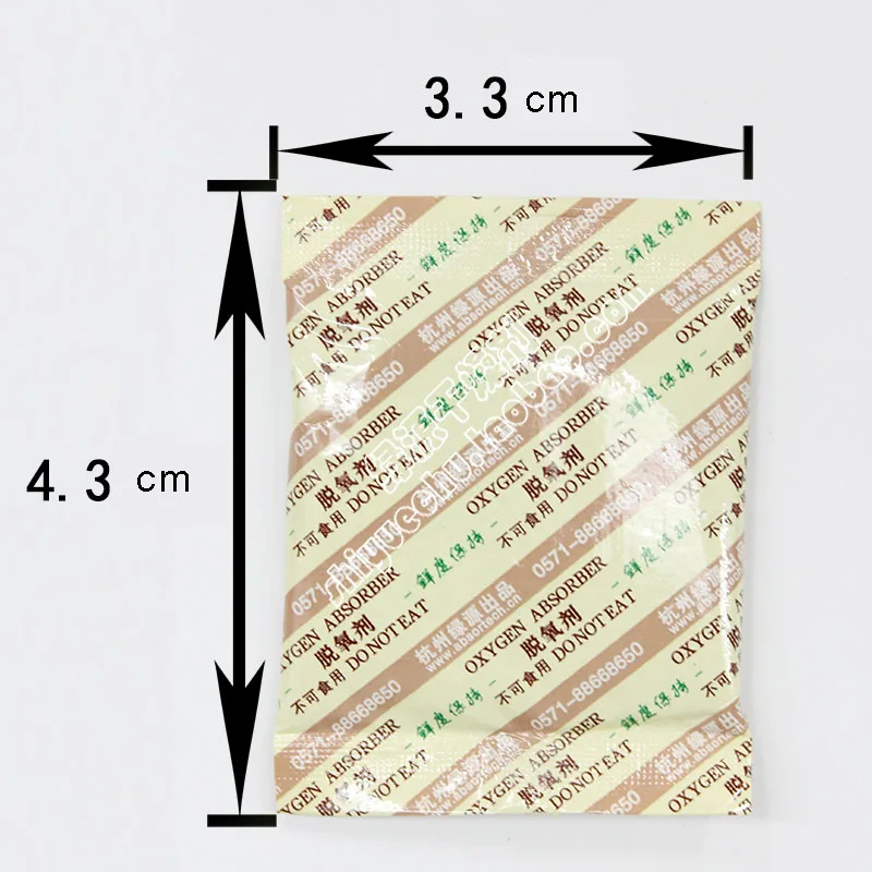 Новый 250 мешков поглощающий кислород около 2 г/пакет пищевой 50CC кислородный СО2