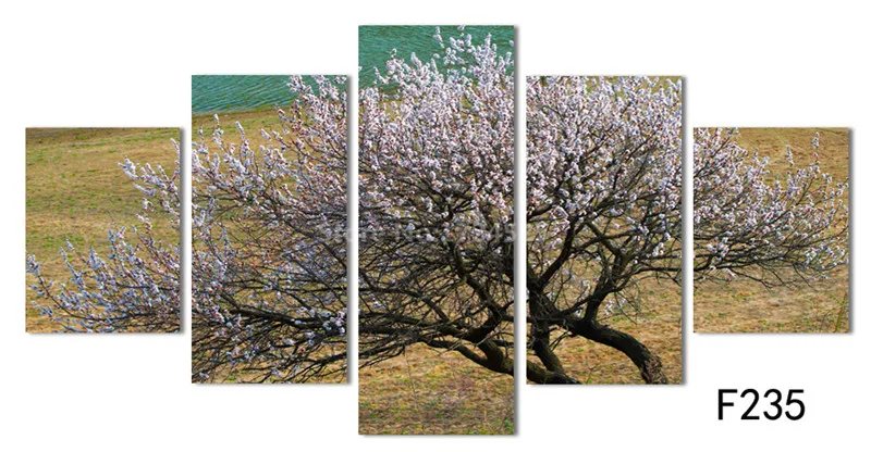 2017 без рамки художественное дерево большой HD Топ-рейтинг холст печать Картина