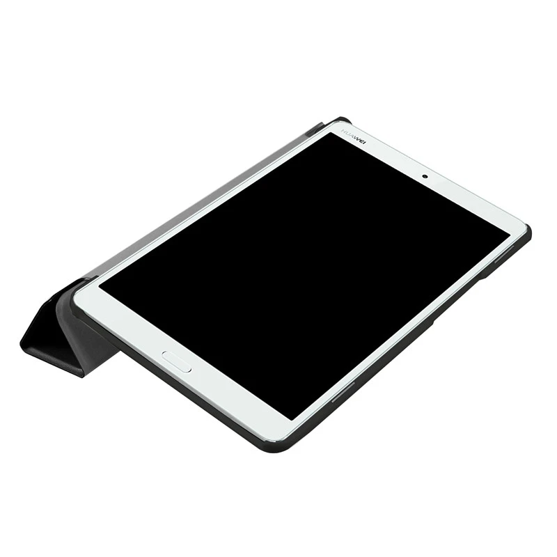 Qosea для huawei MediaPad M3 Lite 8 0 10 1 дюймов Роскошные из искусственной кожи смарт-чехол с