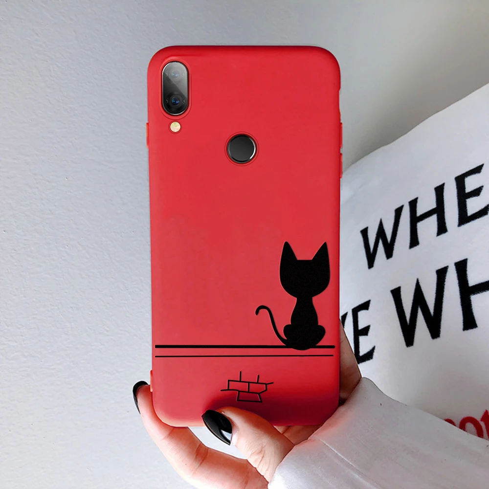 Парный чехол для телефона Xiaomi Redmi Note 7 5 6 K20 Pro 7A 6A чехлы с милыми сердечками и