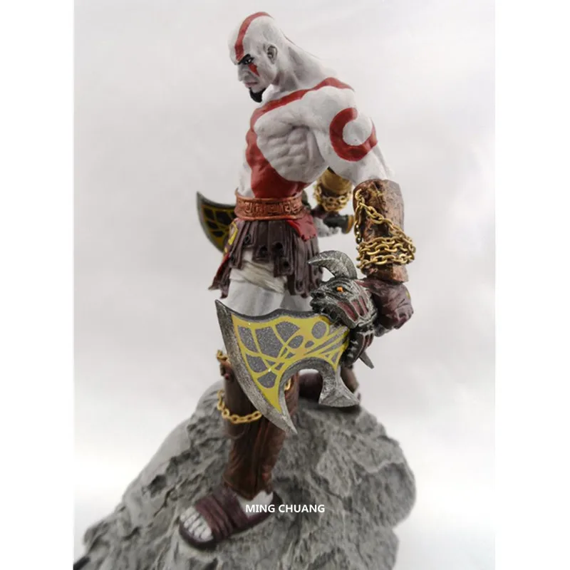Статуя God of War III анти-герой Кратос бюст призрак Спарты полноразмерный портрет GK фигурка Коллекционная модель игрушки D253