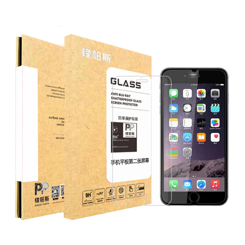 PHONEPACE для IPhone5/5S Iphone 6/6 S/6 P/6SP 7/7 P/8 P Стекло Экран прозрачный защитный чехол телефона