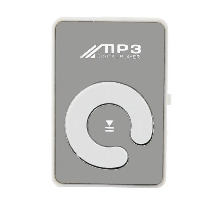 Белый HIPERDEAL мини-клип цветочный узор MP3 плеер музыкальный медиа поддержка Micro SD TF карта BK(без памяти, без карты) Прямая поставка 1J24 - Цвет: Белый