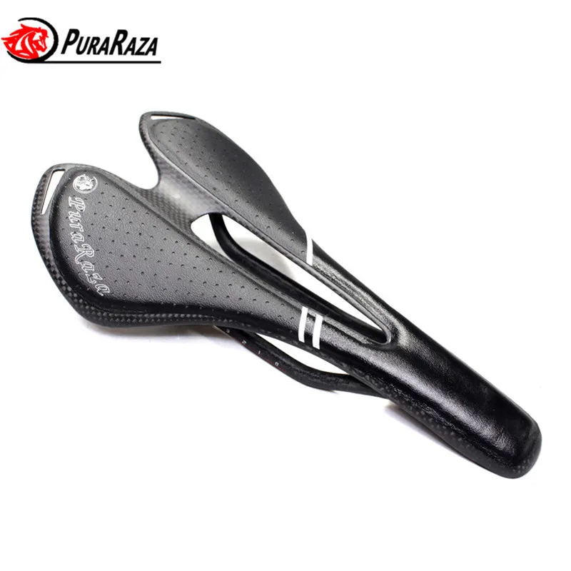 Новинка 2017 полностью углеродное + кожаное волокно шоссейное/седло для горного