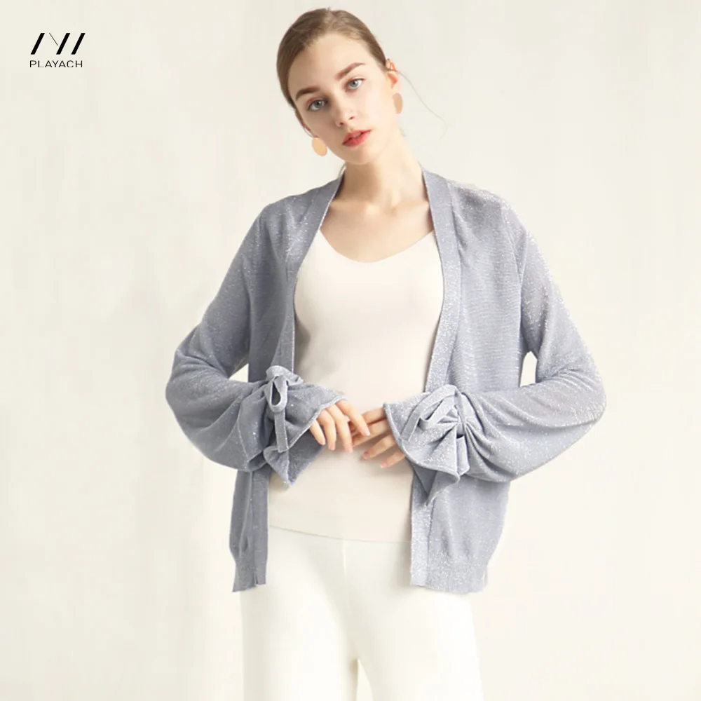 Autumn Winter Bat Sleeve One word collar Sweater Cardigan coat Women's clothing 2018 fashion High quality cardigan YAHSS100KK |