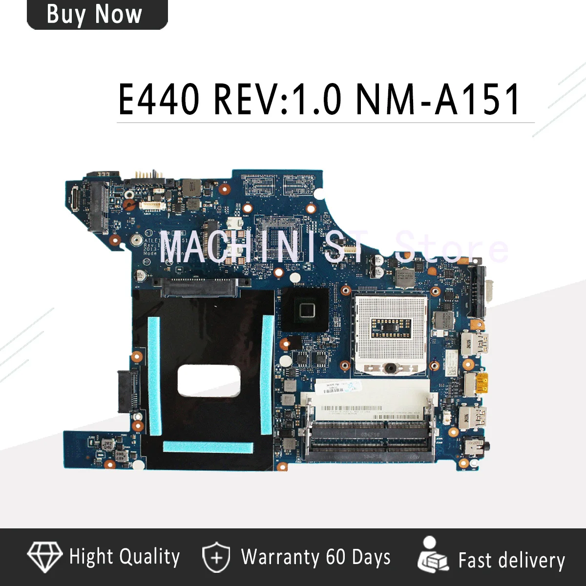 04X4790 AILE1 NM A151 для Lenovo Thinkpad Edge E440 HD графика материнская плата ноутбука S947 DDR3L без