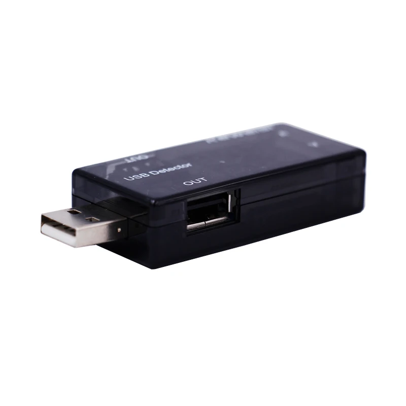USB измеритель напряжения тока Амперметр детектор двухрядный показывает Новое