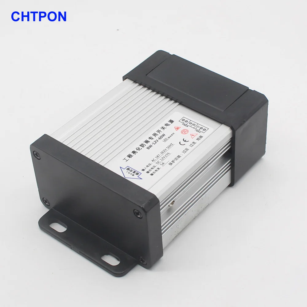 DC12V AC220V 60 Вт 100 200 250 400 LED Драйвер освещение Трансформатор непромокаемый источник