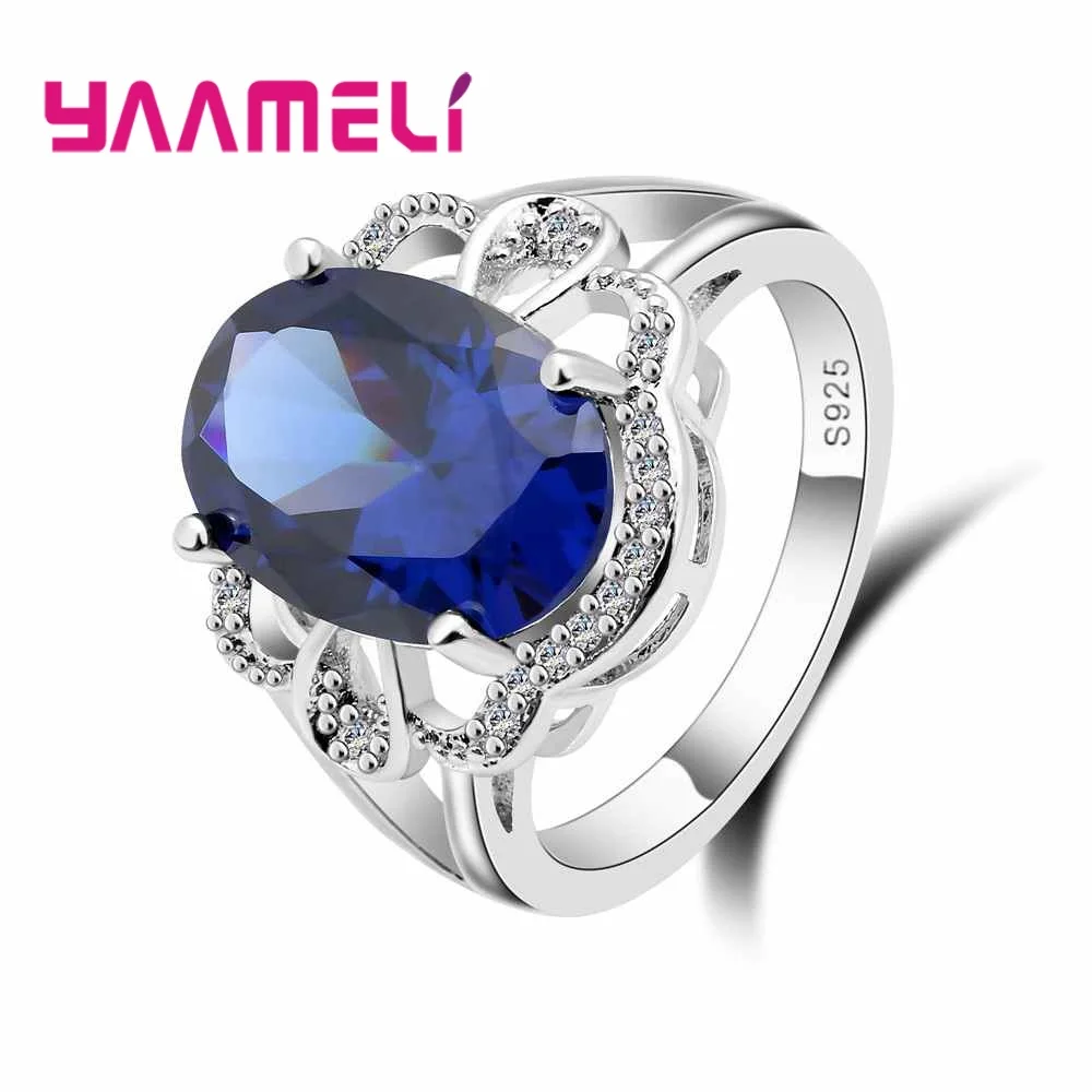 Женское кольцо из серебра 925 пробы с фианитом | Украшения и аксессуары