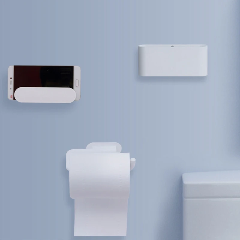 5 шт. Xiaomi HL Ванная комната 5 в 1 наборы для мыла крюк Коробка для хранения и держатель телефона для ванной комнаты душевая комната инструмент