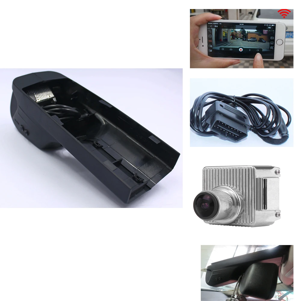 

PLUSOBD Hidden Dedicated OBD2 Car DVR Vehicle Recorder Wifi Camera For BMW F20 F30 F35 HD 1080P 100% Car Original Styleing+App
