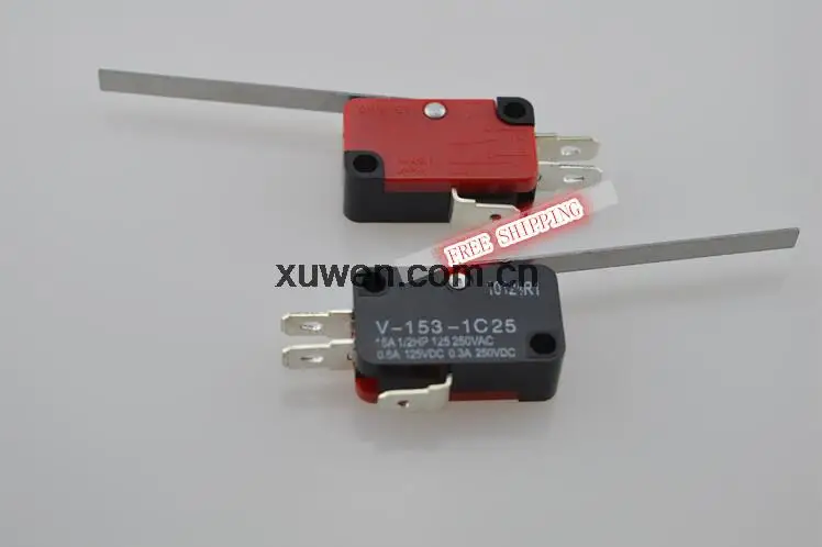 10 шт. длинный концевой выключатель с прямым рычагом на шарнире тип SPDT Micro Switch |