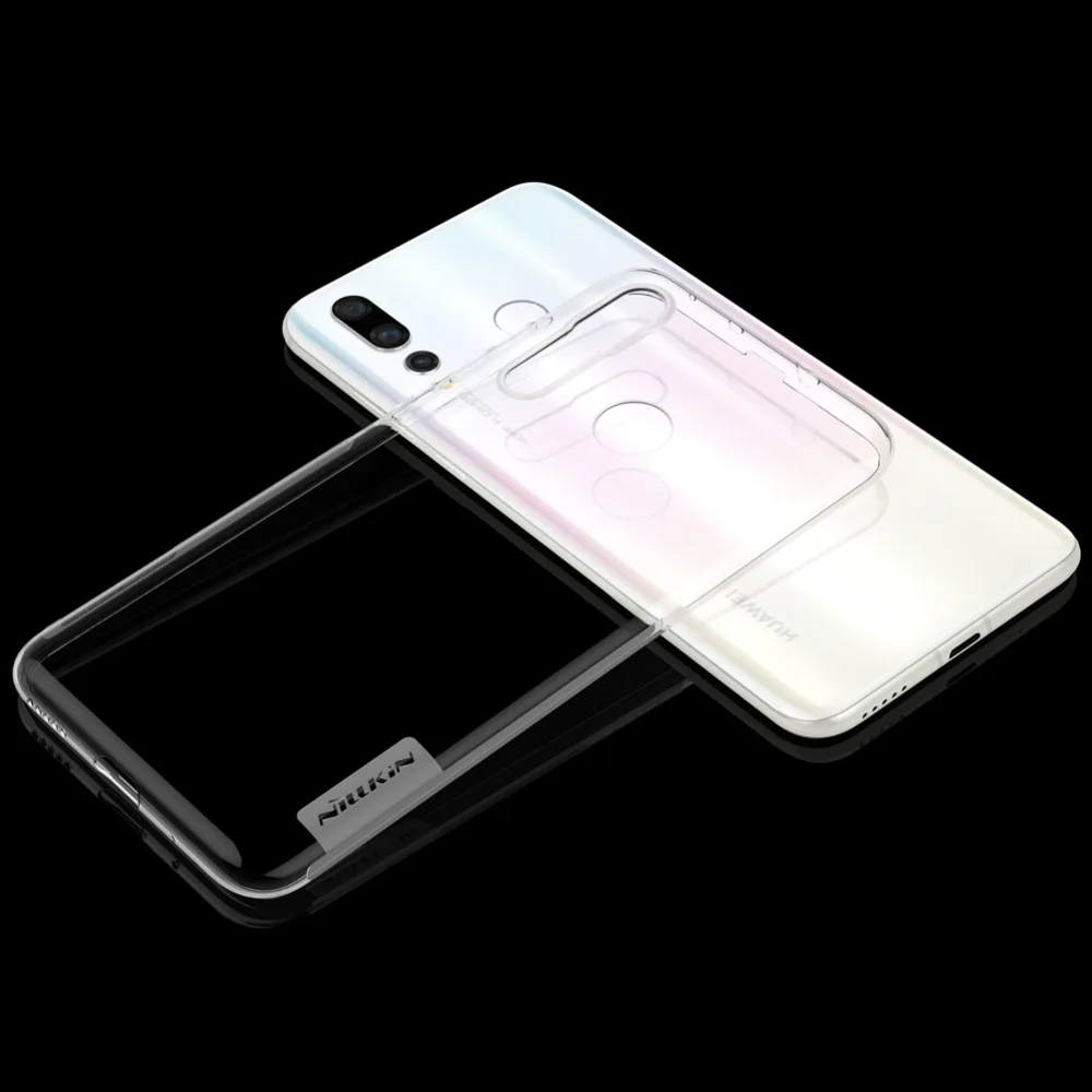 Для huawei Nova 4 чехол Nillkin натуральный ТПУ мягкий Прозрачный Ультра тонкий