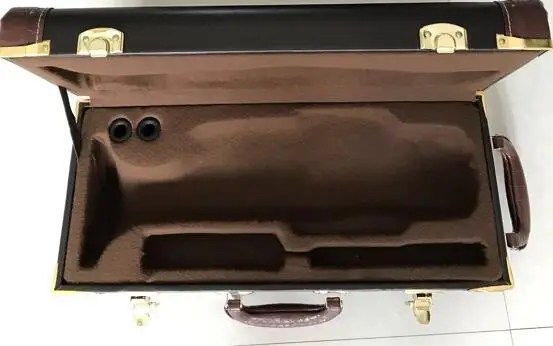 case 1 Посеребренный LT180S-37 Trumpete trompet модель 37 синий чехол - Цвет: case 1